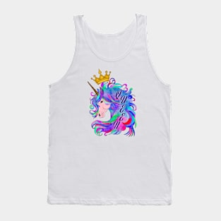 Unicorn Queen Tank Top